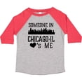 thumbnail image 3 of Inktastic Chicago Illinois Someone Loves Me Skyline Boys or Girls Toddler T-Shirt, 3 of 5