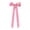 Pink, variant on Red Christmas Bows, 8.66 Inch Christmas Bows For Tree, Pre-Tied Holiday Ribbon Decorations 12 Pcs