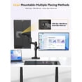 thumbnail image 6 of Portable Monitor 21.5 inch FHD 100% DCI-P3 100Hz IPS HDR HDMI USB-C Travel Monitor for Laptop MacBook PC Surface PS5 Xbox, Large External Display with Kickstand & Speakers, VESA Compatible, 6 of 12