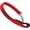 Red, variant on Short Dog Leash Padded Handle 1" Wide Nylon Traffic Lead 18" Long Black Large