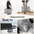 thumbnail image 3 of DENZUS Large Cat Carrier , Pet Carriers for Cat and Dog up to 25lbs, All-Sided Large Mesh Cat Carrier with Great Ventilation, Portable for Traveling, 3 of 8