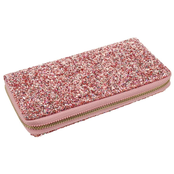LULULION Womens Wallet Pink Polyester 1Pc