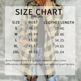 thumbnail image 6 of ZOELNIC Womens Shacket Long Sleeve Collared Button Down Plaid Shirt Casual Work Tops, M, 6 of 6
