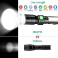 thumbnail image 3 of Linterna recargable [paquete de 2], 7 modos, linterna UV 3 en 1, linterna LED USB ultra brillante e impermeable, 3 of 5