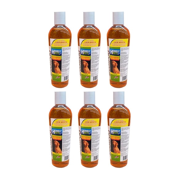 Shampoo para Perros Homely Pets Lico 6 piezas 500 ml