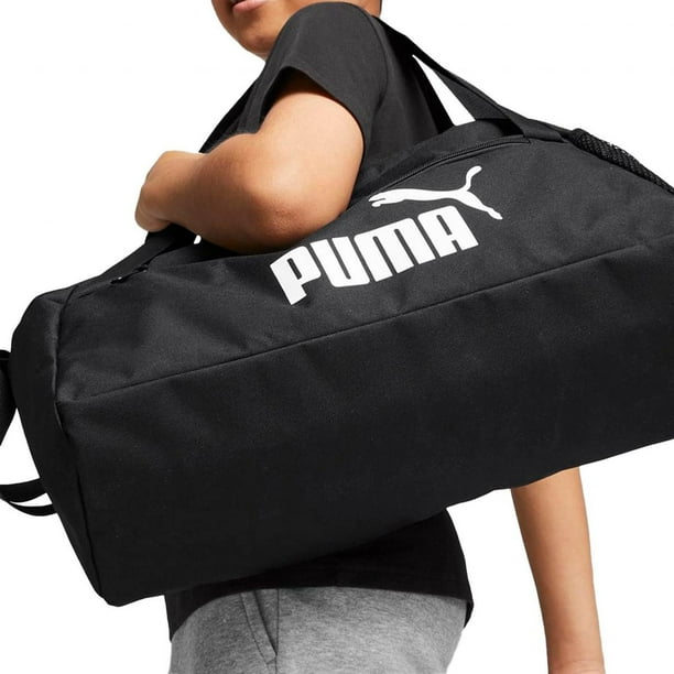 Bolsas Puma Medium Training Sports Mujer Negras Y Bolsa Deportiva