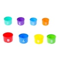 thumbnail image 1 of 8 vasos de plástico para entrenamiento de inteligencia de aves, juguete para jaula de loro y guacamayo (color aleatorio), 1 of 7
