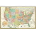 thumbnail image 5 of RMC Classic United States USA and World Wall Map Set - Laminated, 5 of 8