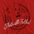 thumbnail image 2 of Looney Tunes T-Shirt Thats All Folks Unisex Graphic Tee For Men & Women, 2 of 7