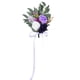 thumbnail image 5 of Decoración de silla para exteriores, hotel, boda, negocios, flores artificiales, ramo de seda, respaldo de metal, estilo floral, portátil y plegable, ideal para bodas, fiestas, recepción de, 5 of 9