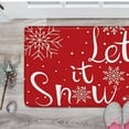 thumbnail image 2 of onlyliua ¡ ¡Promoción de Temporada! Felpudo con Letras Navideñas, Felpudo para Cocina, Dormitorio, Sala de Estar, 2 of 5