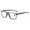 Black - Gray, variant on Black Lightweight Sports Anti-Blue Light Reading Glasses for Men Plastic Rectangular Flexible Readers