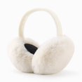 thumbnail image 5 of Orejeras plegables para hombres y mujeres, cálidas, a prueba de viento, anticongelantes, diadema con memoria desmontable integral, bolsa de felpa simple para las orejas, 5 of 5