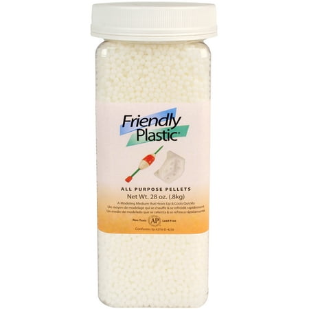 American Art Clay Friendly Plastic Pellets, 28 oz