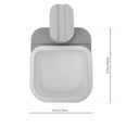 thumbnail image 3 of SHISUYAN 1Pc Multi-functional Rotary Table Trash Bin Sundry Storage Box for Home, 3 of 8