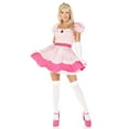 thumbnail image 4 of Leg Avenue Peachy Pink Princess Women's Halloween Fancy-Dress Costume for Adult, XL, 4 of 5