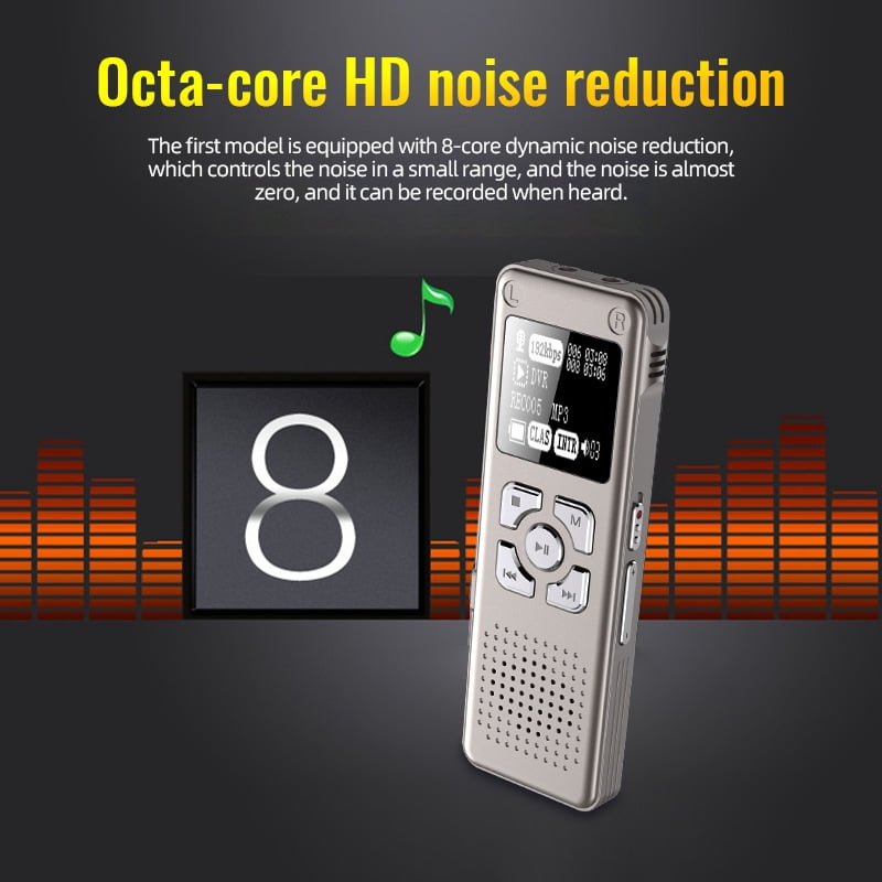 CJBZLCPCOO Q300 classic voice recorder high definition noise reduction intelligent MP3 voice to text recording