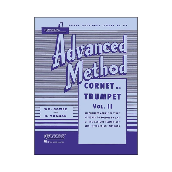 Hal Leonard Rubank Advanced Method for Coronet Or Trumpet Volume 2