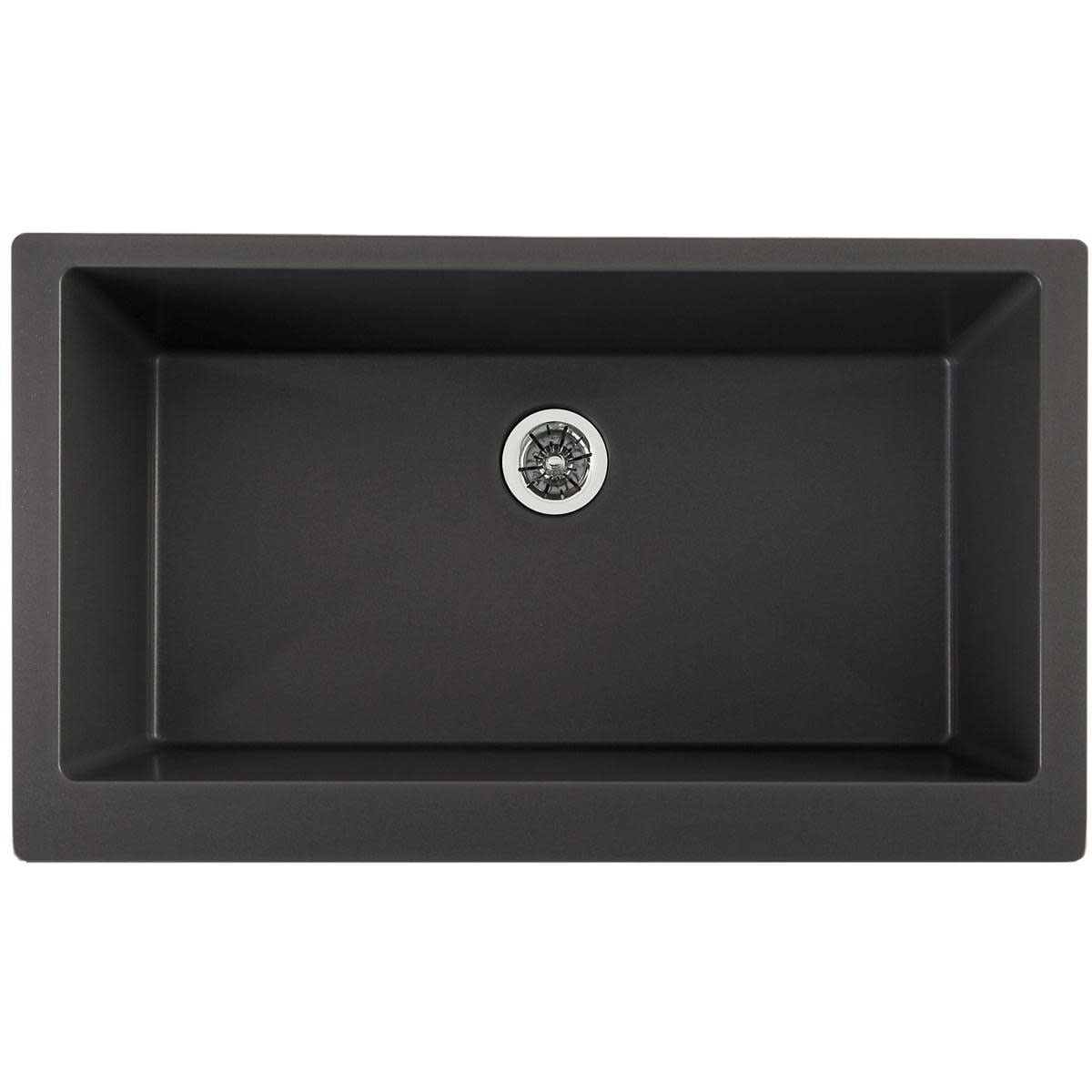 Elkay ELXUFP3620 Quartz Luxe 357/8" Single Basin Quartz Stone Farm