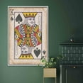 thumbnail image 3 of Playing Card Art, Playing King Card Printed Canvas, Abstract Art, Play Room Printed, King of Hearts Wall Decor, King Art Canvas, Canvas Wall Decor - Rolled Canvas, 3 of 5