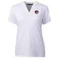 thumbnail image 2 of Women's Cutter & Buck White Winston-Salem State Rams Forge Blade V-Neck Top, 2 of 3