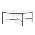 thumbnail image 5 of SAFAVIEH Couture Jessa Contemporary Oval Metal Coffee Table, Silver, 5 of 10