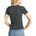 thumbnail image 2 of Hat and Beyond Women's Image Print "Indaglo" Peace Symbol Casual Tee Shirt, 2 of 6