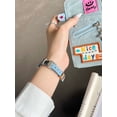 thumbnail image 3 of Puppy Decorative Denim Strap, 38mm 40mm 41mm 42mm 44mm 45mm Unisex Bands,Apple Watch Strap for Series SE 1-9, 3 of 5