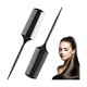 thumbnail image 1 of wonima44 2 Pcs Black Smoothing and Sectioning Brush Set - Double-Sided Comb for Edge Teasing, Parting, and Ballroom Dancing Hairstyling, 1 of 1