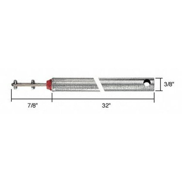 Crl 32 Tubular Spiral Tilt Window Balance With Red Bushing Red Bushing Indicates Sash Load Weights Of Up To 25 Pounds 11 3 Kg By C R Laurence Walmart Com Walmart Com