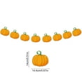 thumbnail image 3 of Thanksgiving Fall Party Banners | Pumpkin Turkey Sunflower Pull Flag Set | Multicolor Paper Garland | Festive Hanging Decorations | 8pcs Reusable Holiday Pull Cards | 6.69in | For Homes & Gatherings, 3 of 6