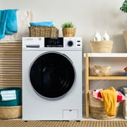 Equator Digital Compact 110V Vented/Ventless 18 lbs All-in-One Washer Dryer – White