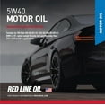 thumbnail image 4 of Red Line 15404 SAE 5W40 Fully Synthetic Motor Oil - 1 Quart, 4 of 8