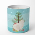 thumbnail image 4 of Carolines Treasures BB9350CDL 3.75 x 3.25 in. Unisex White Holland Turkey Christmas 10 oz Decorative Soy Candle, Teal, 4 of 5