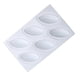 thumbnail image 1 of Inteprter Molde de silicona para Tartas, molde de 6 cavidades para frutas, Mousse, moldes para hornear, decoración de postres, bandeja, horno, Herramientas y accesorios para hornear Inteprter HA066318-00, 1 of 6