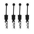 thumbnail image 2 of 40Pcs Rubber Car Body Clip Retainer Shell Fixed Buckle Lock for 1/10 ARRMA Senton Granite Slash UDR,4, 2 of 9