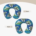 thumbnail image 3 of Almohada de viaje Toy Story con espuma viscoelástica en forma de U para el cuello, reposacabezas portátil superligero, ideal para sillas de avión, automóviles, hogares, oficinas, cojines para, 3 of 7