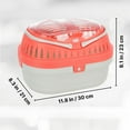 thumbnail image 2 of TRIXIE Pico Transport Crate, Portable Travel Carrier, For Small Pets, Hamsters, Lizards, 2 of 8