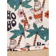 thumbnail image 5 of Gzhioc Toddler Boys Autumn Casual Shirt Long Sleeve Lapel Cactus/Tree Print Button T-shirt,6 Months-5 Years, 5 of 8