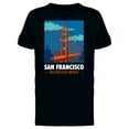 thumbnail image 1 of Golden Gate San Francisco Icon T-Shirt Men -Image by Shutterstock, Male Medium, 1 of 2