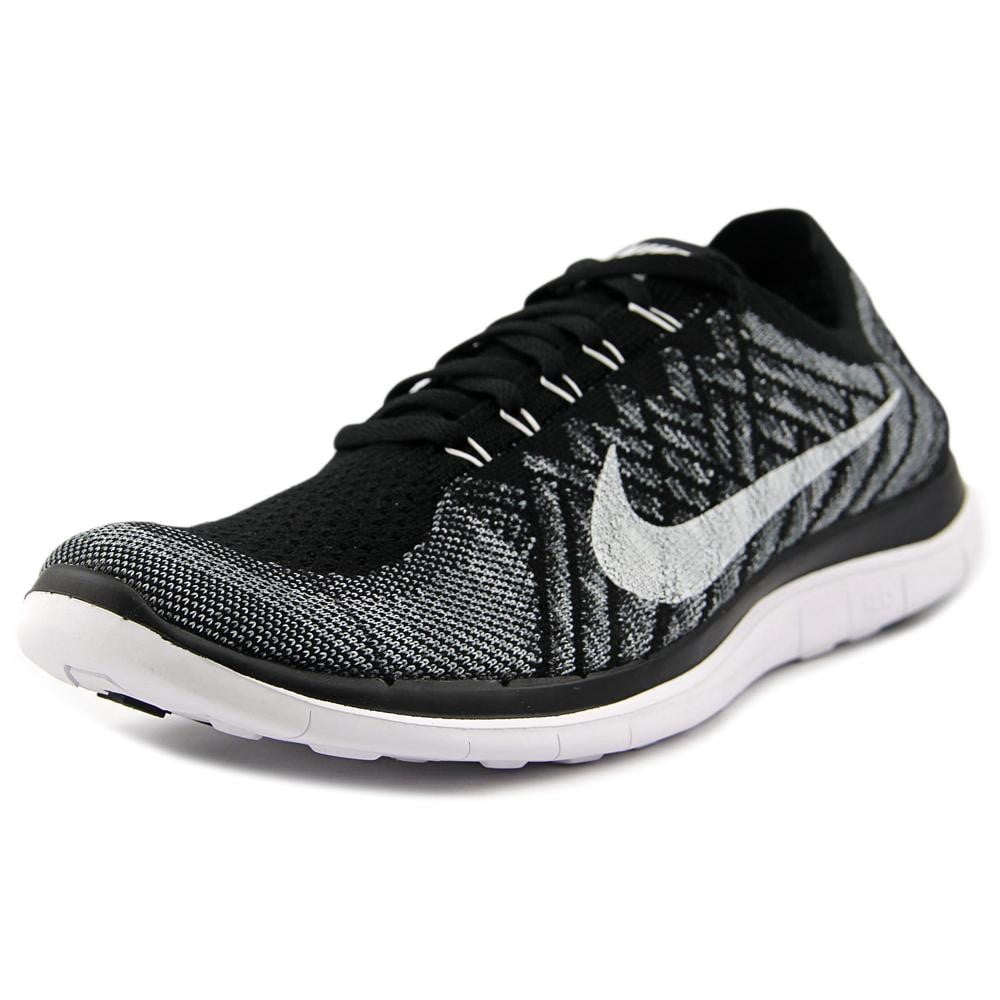 Nike - Nike Free 4.0 Flyknit Men US 8 Gray Running Shoe - Walmart.com ...