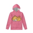 thumbnail image 2 of Renewold Comfy Cute Cat Hoodie for Teen Girls Pullover Hoody Fall Spring Workout Tops Gym Running Tunic Activewear for Boys 14-16T Size Novelty Clothes T-shirt, 2 of 6