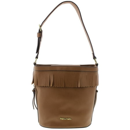 Franco Sarto Womens Sarah Faux Leather Hobo Bucket Franco Sarto Womens Sarah Faux Leather Hobo Bucket Handbag