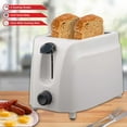 thumbnail image 2 of Brentwood Cool Touch New 2-Slice Toaster, White, 2 of 7