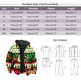 thumbnail image 2 of Xmyrz Christmas Lightweight Jacket Men Jacket Snowman Print Deer Softable Relaxed Fit Pocket Long Sleeve Top Coat Outerwear Jacket, 2 of 2
