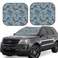 thumbnail image 1 of Saiise Underwater Animals and Flowers for Foldable Car Sun Shades (2-Pack) Offer Sun Protection with an Easy-fold Design for Convenient Windshield Shading-Medium, 1 of 6