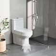 thumbnail image 4 of DEEPCRAFF Clear Plastic Shower Chair Comfortable Foot Stool for Bath and Shower Areas, 4 of 8