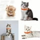 thumbnail image 5 of Collar ajustable para gatos con cierre de seguridad y cascabel – Banda reflectante suave para el cuello de gatitos para la seguridad de los cachorros, accesorio de identificación para mascotas con v, 5 of 6