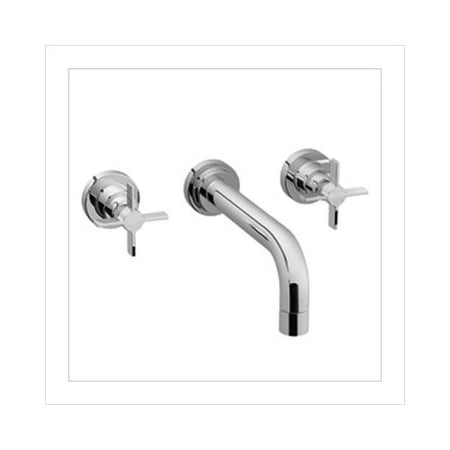 Moen Solace Wall Mount Bathroom Faucet With Cross Handles