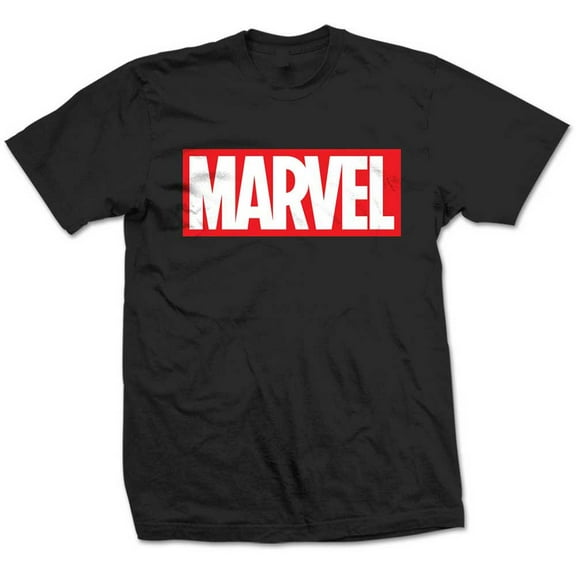 Marvel Comics Unisex T-Shirt Box Logo (Medium)